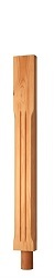 Fluted Stop Chamfered