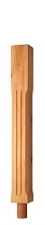Fluted Stop Chamfered Post