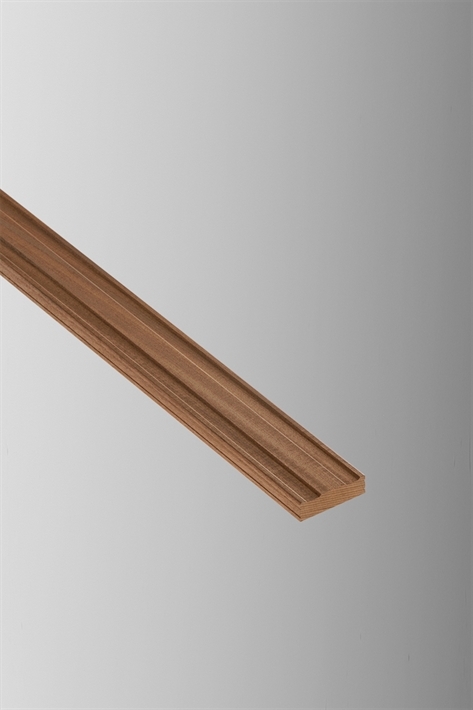 Red Hardwood Decking Capping Rail 71mm x 20mm Red Hardwood Decking Capping Rail 71mm x 20mm