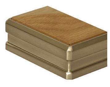 Half Newel Cap with timber insert