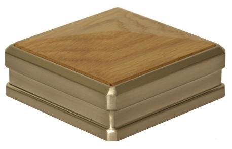 Newel Cap with timber insert