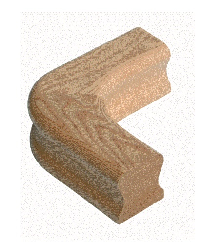 90 Degree Turn 68mm x 42mm