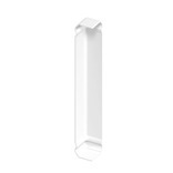 Plastic internal corner for ogee boards
